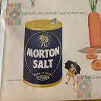 When You Say Salt, You Mean Morton