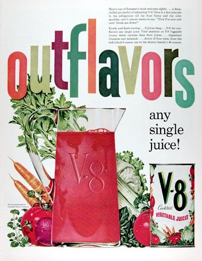V-8 Outflavor Pitcher