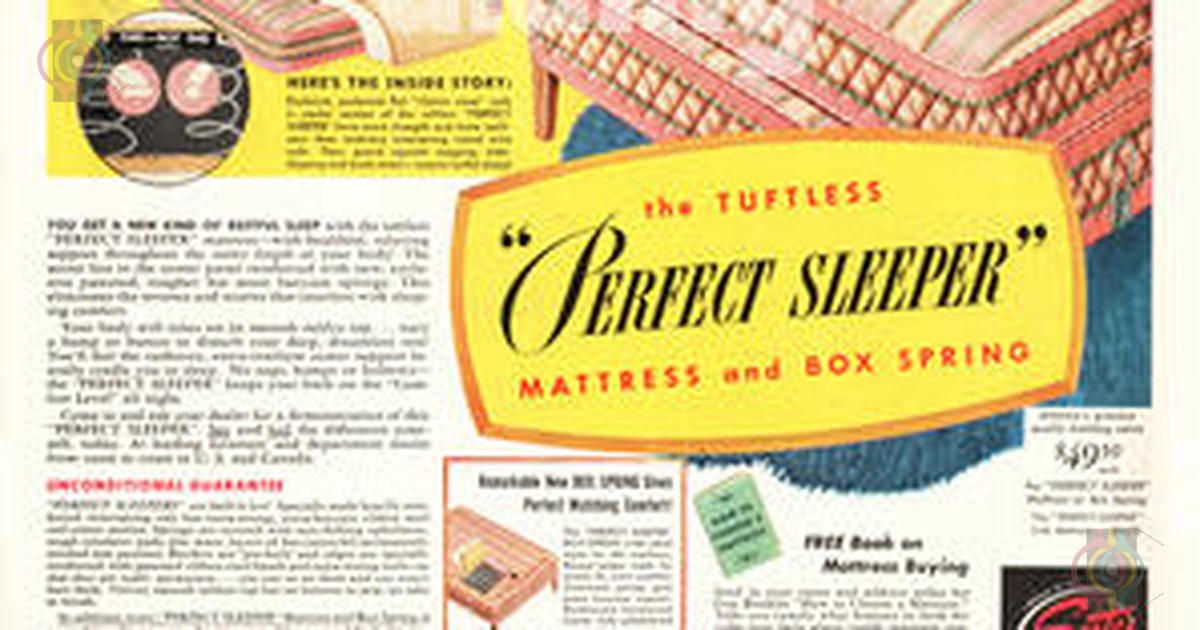 The Mattress That Guaranteed You'd Never Go Lumpy