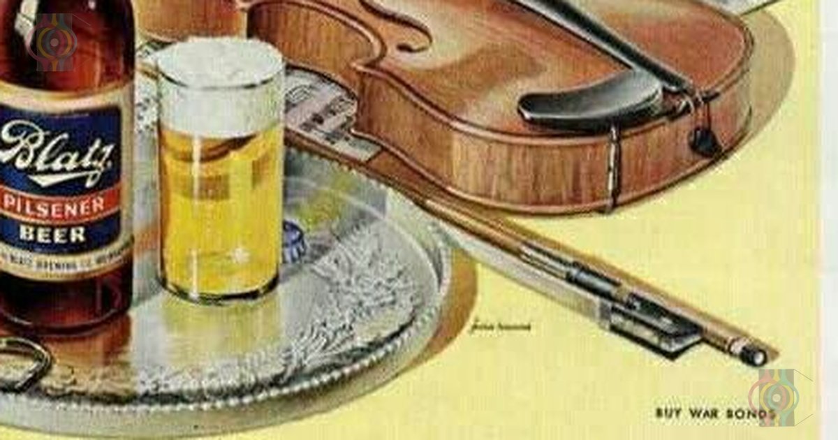 The Classiest Beer Ad Ever Painted