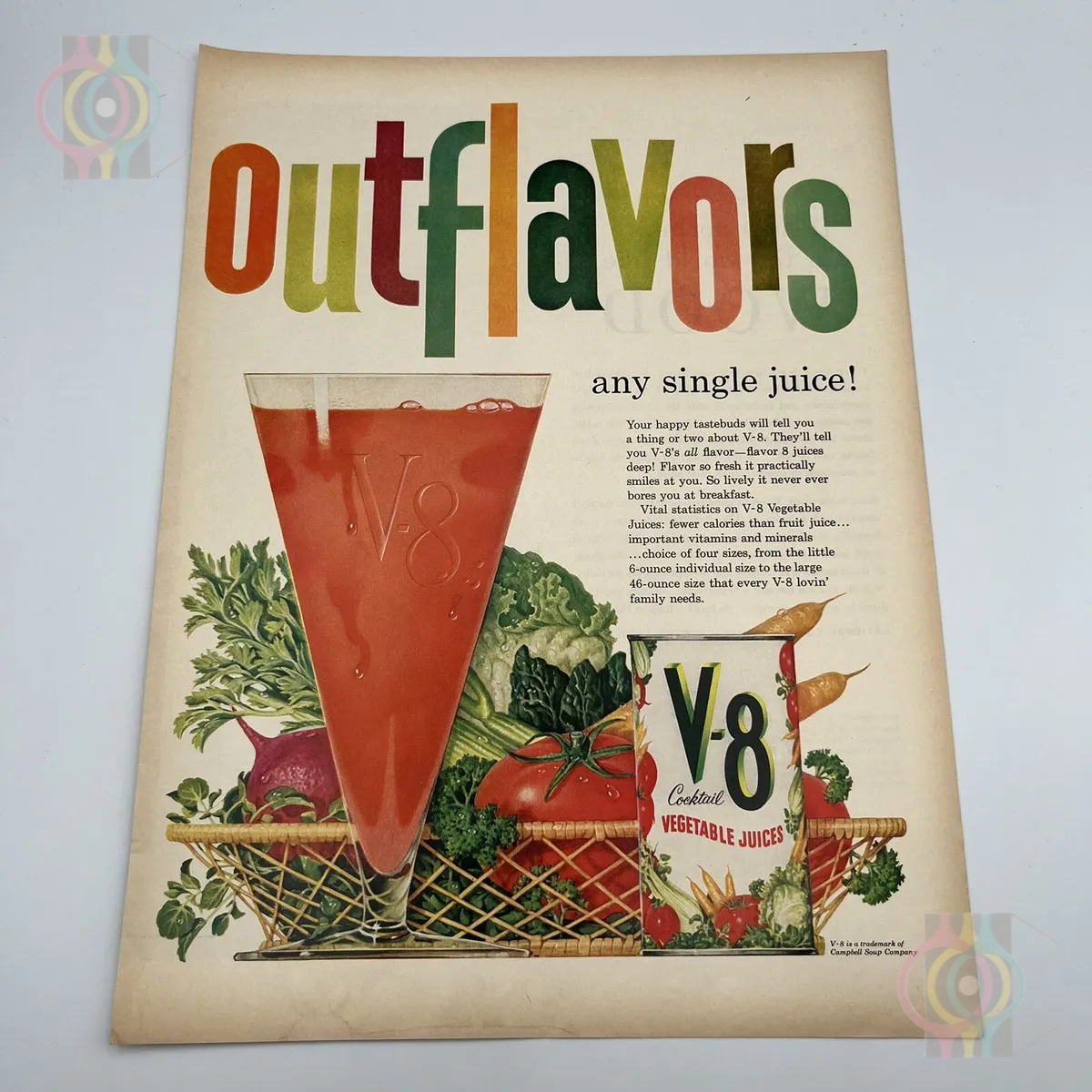 V-8 Wanted You to Know It Outflavors EVERYTHING