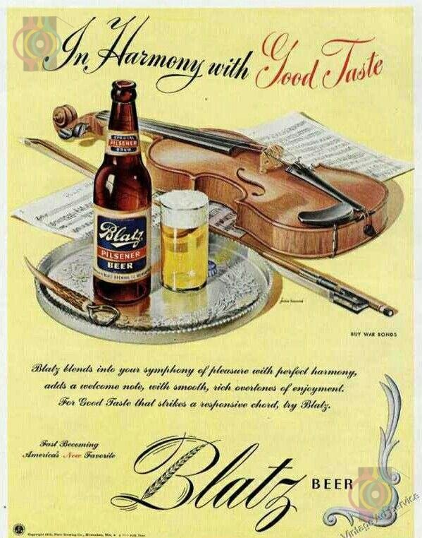 The Classiest Beer Ad Ever Painted